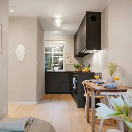 Daire Charming Retreat In Sandviken Near Bergen