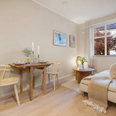 Daire Charming Retreat In Sandviken Near Bergen